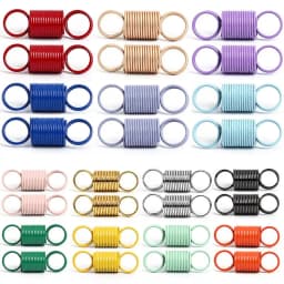 New Spring Laces Buckle Colorful Shoe Charms Quality Metal Sneakers Shoelaces Decorations Chapa Sneaker Shoes Accessories 1 Pair