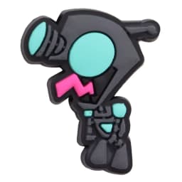 1Pcs Shoe Charms Cartoon Anime Green Alien Monster Accessories Shoes Buckle Decorations Fit Kids DIY Party Gift
