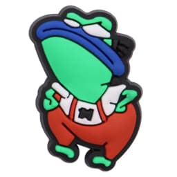 1Pcs Shoe Charms Cartoon Anime Green Alien Monster Accessories Shoes Buckle Decorations Fit Kids DIY Party Gift