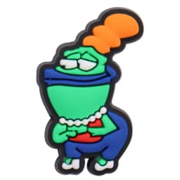 1Pcs Shoe Charms Cartoon Anime Green Alien Monster Accessories Shoes Buckle Decorations Fit Kids DIY Party Gift