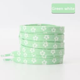 1Pair Sakura Printed Flat Shoelaces, Cute Cherry Blossom Flower Pattern Shoe Laces, Decorative Floral Shoestrings for Sneakers