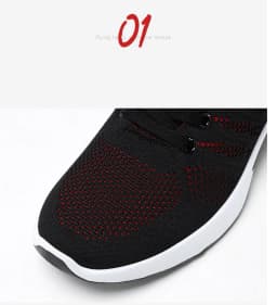 Original Navy Blue Mesh Sneakers Men's Breathable Trainers Man Casual Trekking Basketball Sports Shoes For Men Wedge Sneakers
