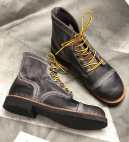 YQ8111 Cowhide Leather Handmade Goodyear Welted American Boots Custom Made Service Red Tornado Size 35-52 Super Quality Genuine