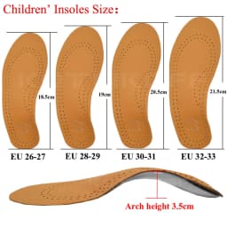 Leather Orthopedic Insoles For The Feet Correction Flat Feet High Arch Support Foot Pads Deodorant Sneakers Shoes For Men Insert