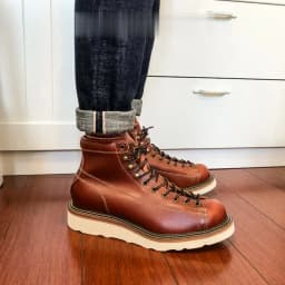 U6796 Red Tornado Super Quality Handmade Italian Cowhide Genuine Leather American Style Goodyear Welted Boots Size 35-49
