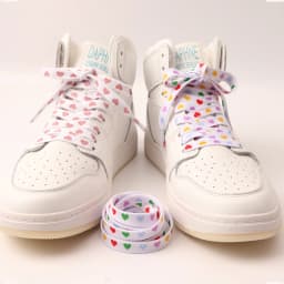 1Pair High One Conver Canvas Love Heart Shoelaces for Shoes Flat Sneakers Shoelace Tennis Sports Running Shoestrings