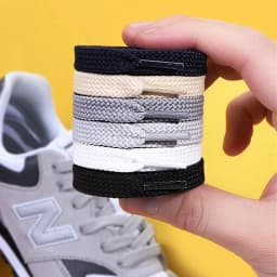 1Pair Thickened Classic Laces for Sneakers Solid Flat Shoe Lace Casual Sport Shoelaces for Adult Children 100/120/140/160 Cm