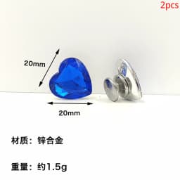 crystal set kit shoes charms diamond jewel colorful Accessories for clogs shoe Decorations DIY party child gifts