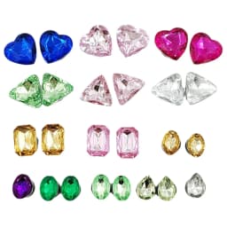 crystal set kit shoes charms diamond jewel colorful Accessories for clogs shoe Decorations DIY party child gifts
