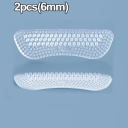 2/4pcs Silicone Heel Stickers Heels Grips Women Men 4D Anti Slip Heel Cushions Non-Slip Inserts Pads Foot Heel Care Protector