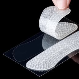 2/4pcs Silicone Heel Stickers Heels Grips Women Men 4D Anti Slip Heel Cushions Non-Slip Inserts Pads Foot Heel Care Protector