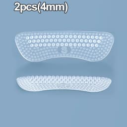 2/4pcs Silicone Heel Stickers Heels Grips Women Men 4D Anti Slip Heel Cushions Non-Slip Inserts Pads Foot Heel Care Protector