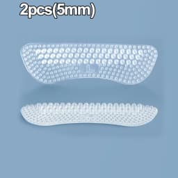 2/4pcs Silicone Heel Stickers Heels Grips Women Men 4D Anti Slip Heel Cushions Non-Slip Inserts Pads Foot Heel Care Protector