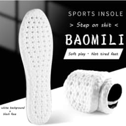 Wormwood Stepping on Shit Insoles Sports Soft Bottom Latex Shock Absorption Breathable Men Women Sweat-absorbing Deodorant Shoes