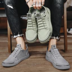 Men's Shoes Summer Breathable Ice Silk Cloth Shoes For Men Running Vulcanize Casual Sports Shoes Tenis Masculino