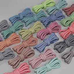 Coolstring Selected Children Size Lacet 4.5MM Light Reflective Rope shoelaces for Kid's Fashion Boots Laces Shoe Accessory