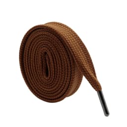 Weiou Official Fashion 18mm Men Women Most Suitable Trendy Cord Dress Shoelace with Gun Black Metal Tips End Shoe Accessories