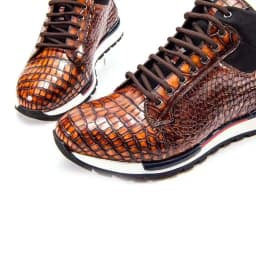 chue men crocodile boots men casual shoes male leisuire shoes men shoes brown color brush color men shoes