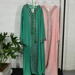 African mother Service big dress Muslim style artificial stone decorative national clothing fashion luxury