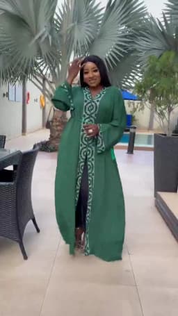 African mother Service big dress Muslim style artificial stone decorative national clothing fashion luxury