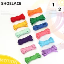 Men's and Women's Sports Shoelaces Color Semicircular Shoelace Suitable for All Shoes Round Laces AF1 Wear-resistant Non-slip