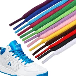 Men's and Women's Sports Shoelaces Color Semicircular Shoelace Suitable for All Shoes Round Laces AF1 Wear-resistant Non-slip