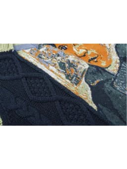 Women's Sweater Vest Sleeveless V neck jumper Print Spring Vintage Irregular Patchwork Crop Tops Loose Knitwear 2022 New Female