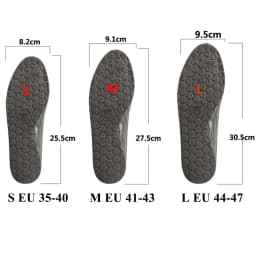 EiD Magnetic massage Insoles Shock Absorption Cushion Foot AcupressureTherapy Slimming Insoles for shoes Weight Loss Woman Men