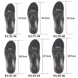 EiD New Arch Support 25mm Orthotic insole Black Leather orthotics Insoles for Flat Foot O/X Leg Corrected Shoe Sole insert pads