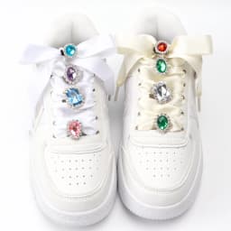 1PC Diamond Shoelaces Plastic Shoe Charms Design for Sneaker AF1 Decoration Luxurious Shiny Rhinestones Buckle Shoe Accessories