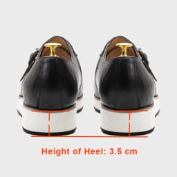 Mens Casual Shoes Genuine Leather Crocodile Pattern Classic Shoe for Men Leather Original Fashion Buckle Monk Strap Sneakers