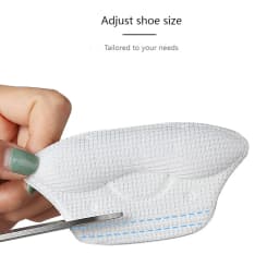 High Heel Pads for Shoes Women Inserts for Heels Stickers Heel Protector Pad Shoe Too Big Adjust Size Heel Liners Grip Accesorie