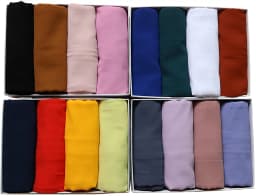 New Premium Plain Chiffon Scarf Muslim Hijab Instant Shawl Soft Ball Bubble Chiffon Head Wraps Islamic Lady Women Hijabs