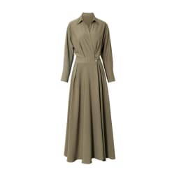LMQ NEW French Design Temperament Lapel Neck Luxury High-End Dress Women Elegant fashion Commuter Long Skirt OL Vestidos Robe