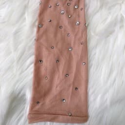 Sparkly Crystal Long Gloves Stretch Rhinstones Gloves Dancer Singer Nightclub Stage Wear