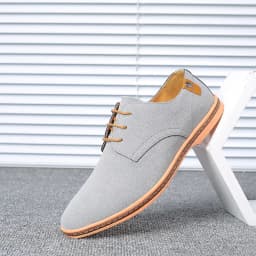Top Quality Brown Oxford Shoes Men Derby Loafers Big Size 47 48 Casual Men Shoes Business Man Sneaker Yellow Dress Shoes Fashion