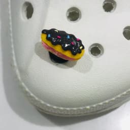 Novel Cake Dessert Ice Cream Bread Poached Egg Shoe Accessories Shoe Charms Resin Kids Shoe Decoration Fit Backpack