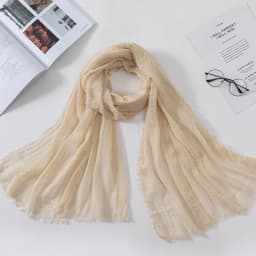 2026 Muslim Fashion Women Crinkle Hijab Scarf Soft Solid Head Scarves Turban Shawls and Wraps Hijab femme musulman kopftuch