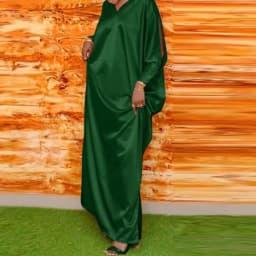 2023 Women VONDA Summer Party Dress Vintage Floral Printed Casual Loose Bohemian Beach Sundress Long Sleeve Satin Maxi Vestidos