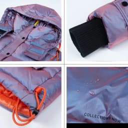 GASMAN 2023 Winter down jacket collection Fashion Solid Stand-up collar Women Coat Elegance Hooded Women's jackets 81702