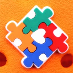 Funny Puzzle Style Shoe Charms Novelty Autism Friendly Garden Shoes Accessories Decoration fit Buckle Kids Gifts