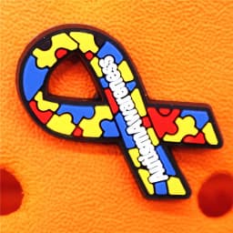 Funny Puzzle Style Shoe Charms Novelty Autism Friendly Garden Shoes Accessories Decoration fit Buckle Kids Gifts
