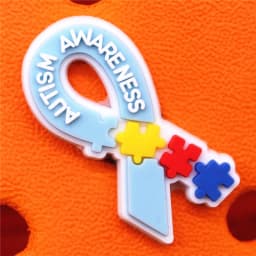 Funny Puzzle Style Shoe Charms Novelty Autism Friendly Garden Shoes Accessories Decoration fit Buckle Kids Gifts