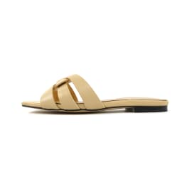 Elegant Party Women's Shoes Luxury Leather Slippers Comfortable Casual Shoes Open Toe Outdoor Beach Shoes Summer Plus Size 35-44