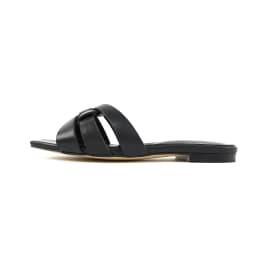 Elegant Party Women's Shoes Luxury Leather Slippers Comfortable Casual Shoes Open Toe Outdoor Beach Shoes Summer Plus Size 35-44