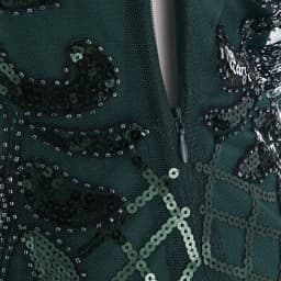 V-neck Long-Sleeve Tulle Embroider Evening Beaded Art Dec Dress Elegant Vintage 1920s Party Dress Great Gatsby Sequin Dress