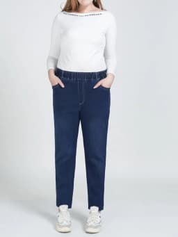 High Quality 130KG Lady Jeans 9XL Stretched Black Elastic Women Loose Trousers Plus Size Female Fit 8XL 6XL Girl Denim Pants