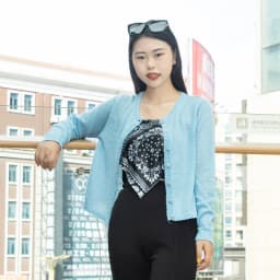 Pink Clothing Cropped Knitted Ladies Sweaters Cardigan Female Women's Coat Spring 2025 Tricot Outerwear Crochet Top Jersey Black