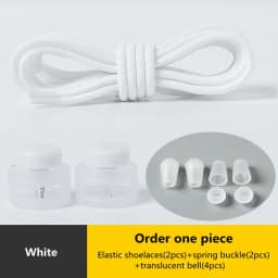 Elastic Round Lock Shoe laces Children's Sneakers Shoelaces without ties No Tie Shoelace Kids Adult Laces for Shoes Shoestrings