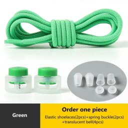 Elastic Round Lock Shoe laces Children's Sneakers Shoelaces without ties No Tie Shoelace Kids Adult Laces for Shoes Shoestrings